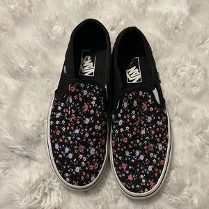 Vans Floral Slip-On Shoes